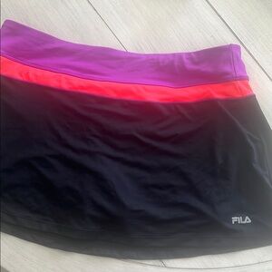 fila color block skirt xxl